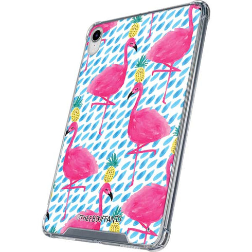Bouffants and Broken Hearts Party Flamingos iPad 11th Gen (2025) Clear Case