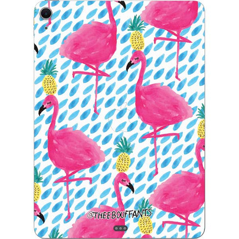 Bouffants and Broken Hearts Party Flamingos Apple iPad Air Skin
