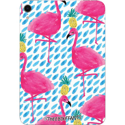 Bouffants and Broken Hearts Party Flamingos Apple iPad Mini Skin