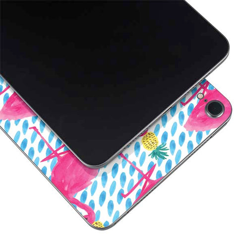 Bouffants and Broken Hearts Party Flamingos Apple iPad Mini Skin