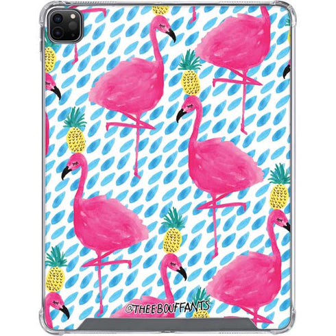 Bouffants and Broken Hearts Party Flamingos iPad Cases