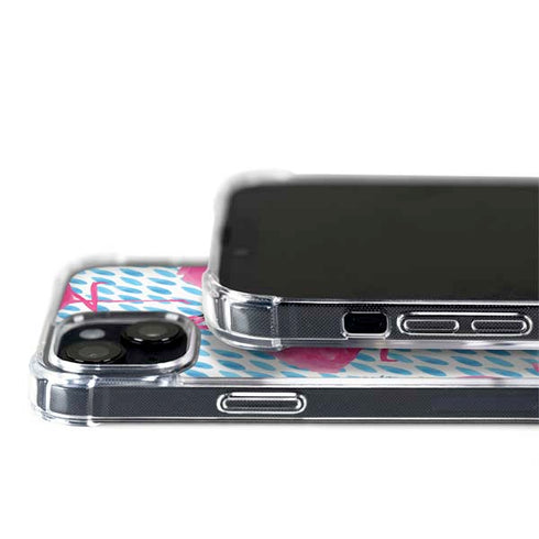 Bouffants and Broken Hearts Party Flamingos iPhone 14 MagSafe Case