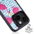 Bouffants and Broken Hearts Party Flamingos iPhone 14 Plus Kickstand Case