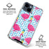 Bouffants and Broken Hearts Party Flamingos iPhone 15 Clear Case