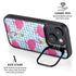 Bouffants and Broken Hearts Party Flamingos iPhone 15 Kickstand Case