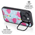 Bouffants and Broken Hearts Party Flamingos iPhone 15 Plus Kickstand Case