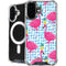 Bouffants and Broken Hearts Party Flamingos iPhone 16 MagSafe Case