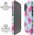 Bouffants and Broken Hearts Party Flamingos iPhone 16 Plus Magsafe Impact Case