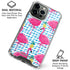 Bouffants and Broken Hearts Party Flamingos iPhone 16 Pro Clear Case