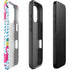 Bouffants and Broken Hearts Party Flamingos iPhone 16 Pro Impact Case