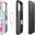 Bouffants and Broken Hearts Party Flamingos iPhone 16 Pro Max Magsafe Impact Case