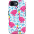 Bouffants and Broken Hearts Party Flamingos iPhone 16e Impact Case