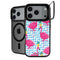 Bouffants and Broken Hearts Party Flamingos iPhone 18 Pro Max Kickstand Case