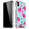 Bouffants and Broken Hearts Party Flamingos iPhone X/XS Clear Case