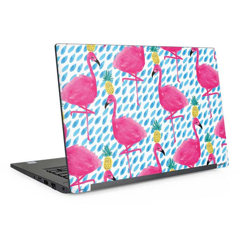 Bouffants and Broken Hearts Party Flamingos Dell Latitude Skin