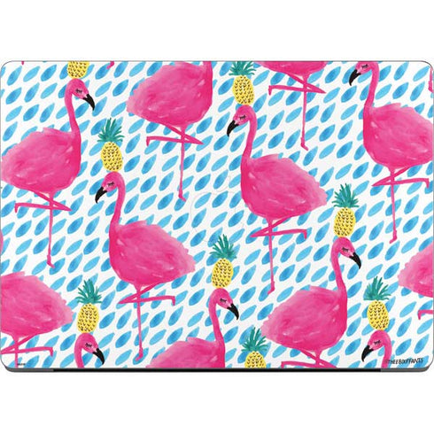 Bouffants and Broken Hearts Party Flamingos Apple MacBook Pro 14-inch Skin