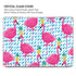 Bouffants and Broken Hearts Party Flamingos MacBook Cases