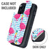 Bouffants and Broken Hearts Party Flamingos Otterbox Defender iPhone Skin