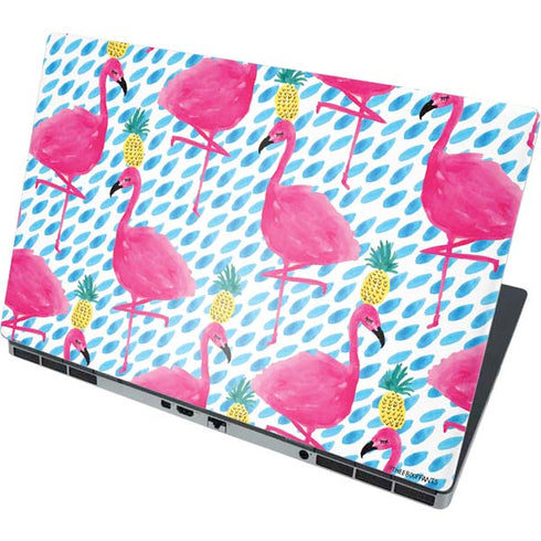 Bouffants and Broken Hearts Party Flamingos Dell Precision Skin