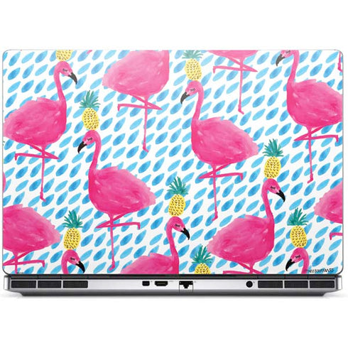 Bouffants and Broken Hearts Party Flamingos Dell Precision Skin