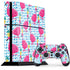 Bouffants and Broken Hearts Party Flamingos PlayStation PS4 Skins