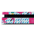 Bouffants and Broken Hearts Party Flamingos PS4 Slim Skin