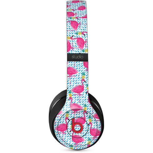 Bouffants and Broken Hearts Party Flamingos Studio Wireless Skin