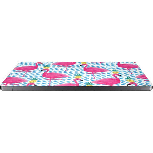 Bouffants and Broken Hearts Party Flamingos Surface Laptop 7 15in Skin