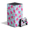 Bouffants and Broken Hearts Party Flamingos XBox Series X Digital Edition Bundle Skin