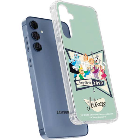 The Jetsons Party Like Its 2099 Galaxy A35 5G Clear Case