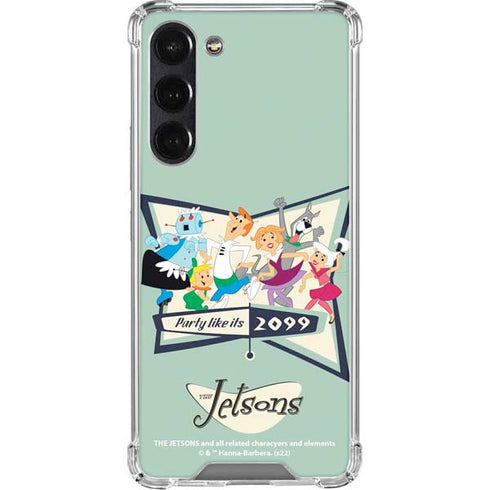 The Jetsons Party Like Its 2099 Galaxy S24 FE Clear Case