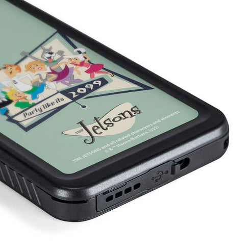 The Jetsons Party Like Its 2099 Galaxy S24 Plus Waterproof Case