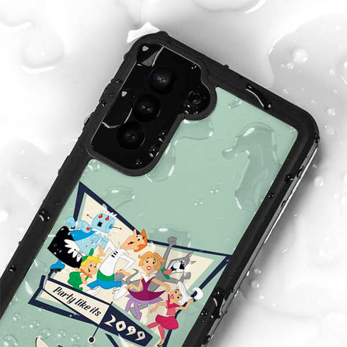 The Jetsons Party Like Its 2099 Galaxy S24 Plus Waterproof Case