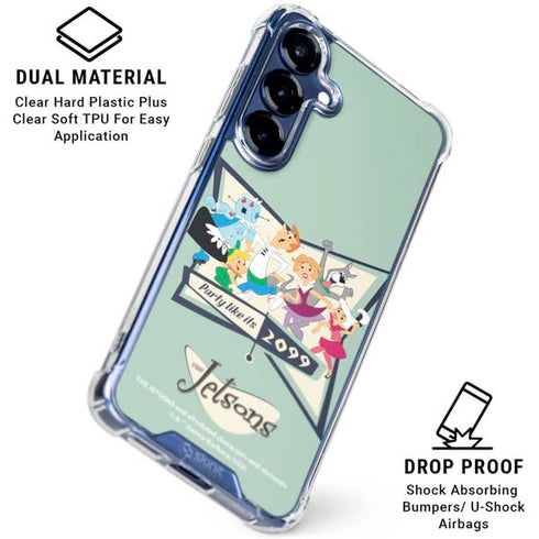 The Jetsons Party Like Its 2099 Galaxy S25 FE Clear Case