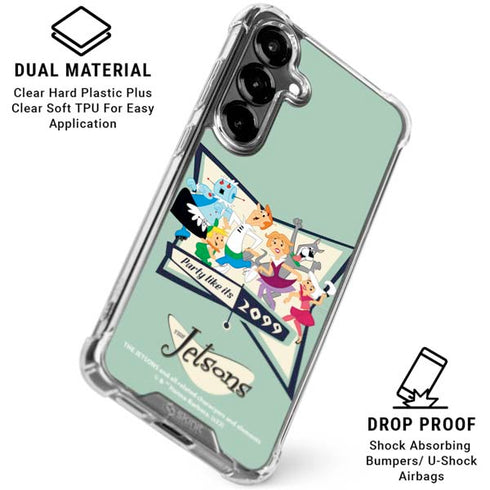 The Jetsons Party Like Its 2099 Galaxy S26 Plus Clear Case