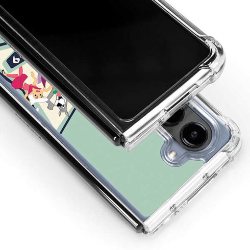 The Jetsons Party Like Its 2099 Galaxy Z Fold5 5G Clear Case