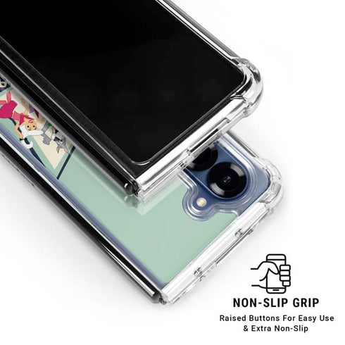 The Jetsons Party Like Its 2099 Galaxy Z Fold6 Clear Case