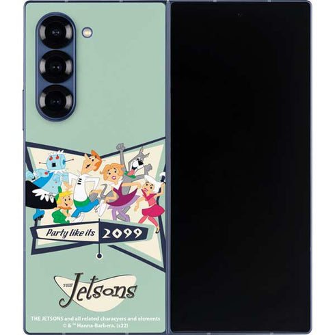 The Jetsons Party Like Its 2099 Galaxy Z Fold6 Skin