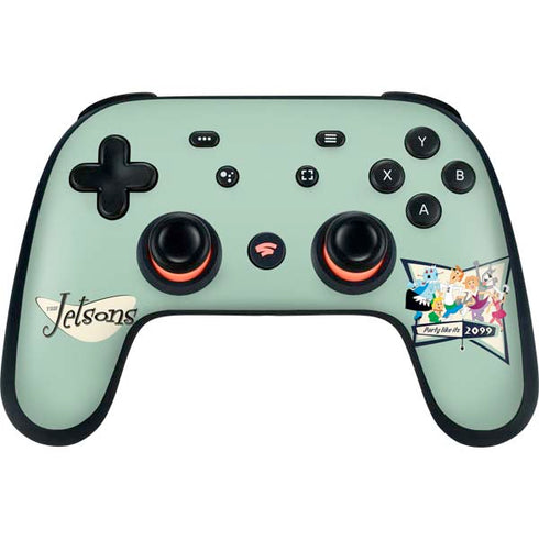 The Jetsons Party Like Its 2099 Google Stadia Controller Skin