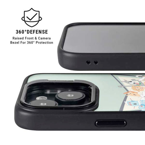 The Jetsons Party Like Its 2099 iPhone 14 Kickstand Case
