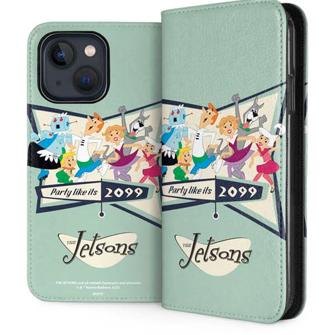 The Jetsons Party Like Its 2099 iPhone 14 Plus Folio Case