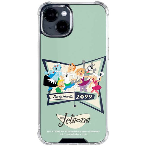 The Jetsons Party Like Its 2099 iPhone 15 Clear Case