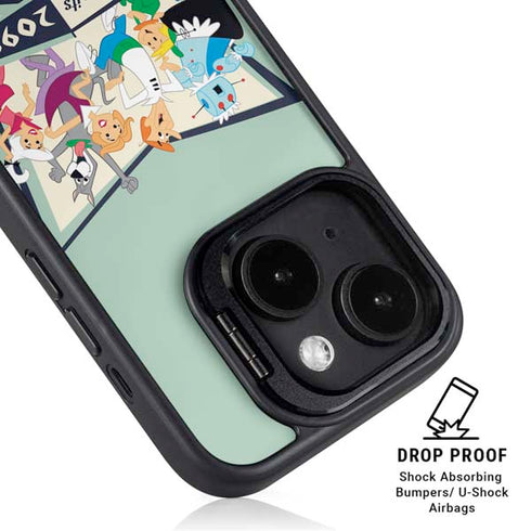 The Jetsons Party Like Its 2099 iPhone 15 Plus Kickstand Case