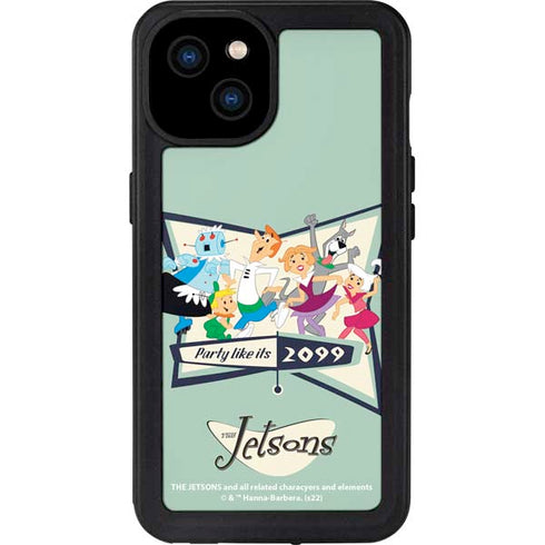 The Jetsons Party Like Its 2099 iPhone 15 Plus Waterproof Case