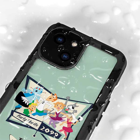 The Jetsons Party Like Its 2099 iPhone 15 Plus Waterproof Case