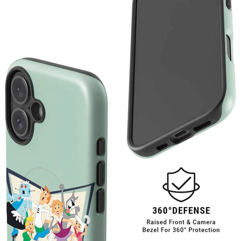 The Jetsons Party Like Its 2099 iPhone 16 Plus Magsafe Impact Case