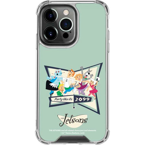 The Jetsons Party Like Its 2099 iPhone 16 Pro Clear Case