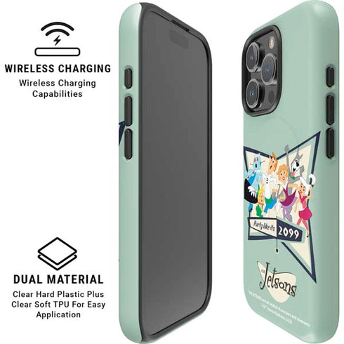 The Jetsons Party Like Its 2099 iPhone 16 Pro Magsafe Impact Case