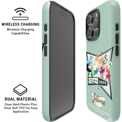 The Jetsons Party Like Its 2099 iPhone 16 Pro Max Magsafe Impact Case