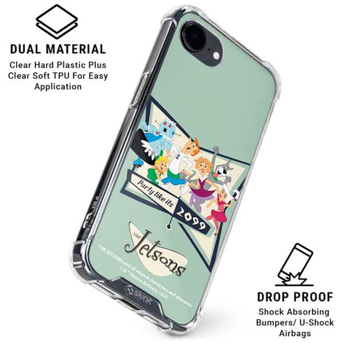 The Jetsons Party Like Its 2099 iPhone 16e Clear Case